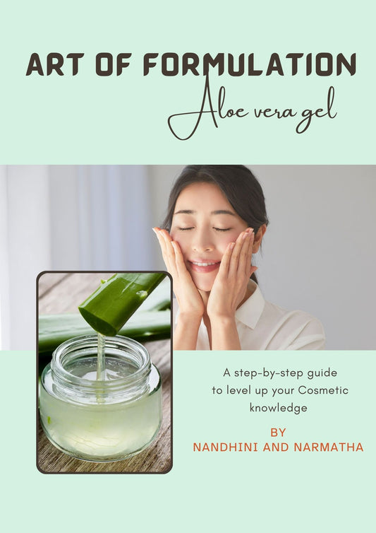 Aloe vera Gel making E course